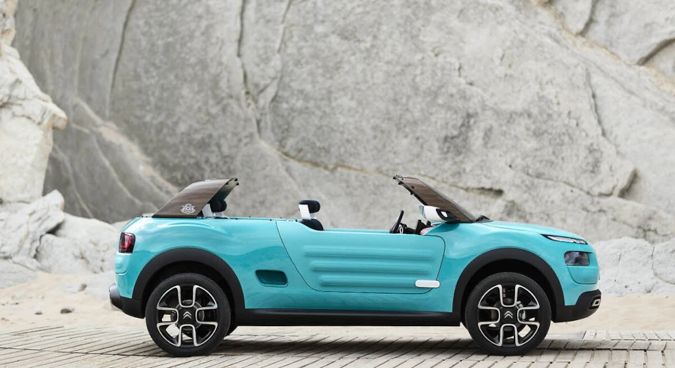 The Citroën Cactus M concept in 2015