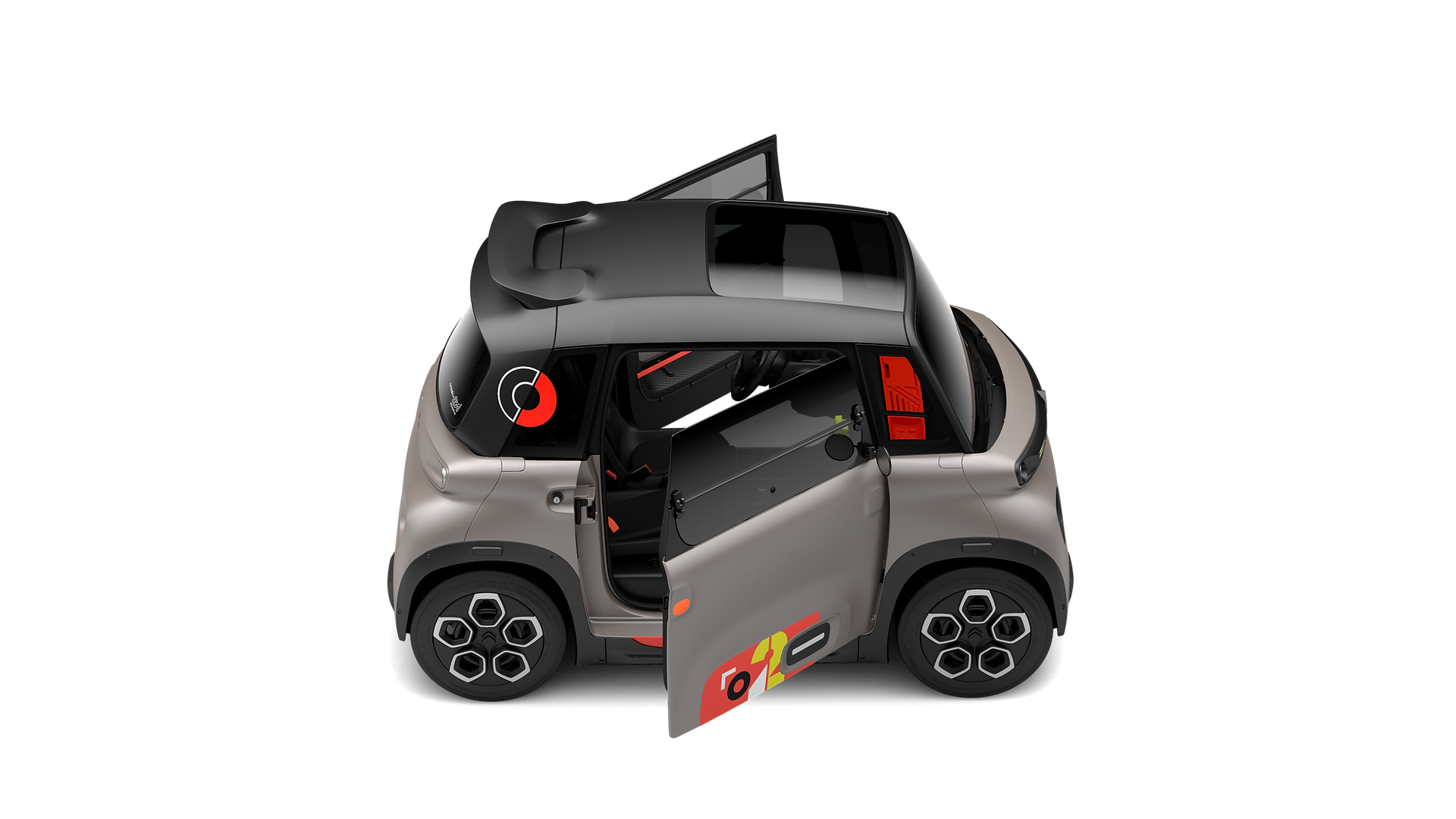 La nouvelle Citroën Ami vue de profil