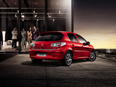 The Citroën C2 in China