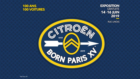 Citroën "Born Paris XV" : 100 modèles iconique pour 100 ans d'audace