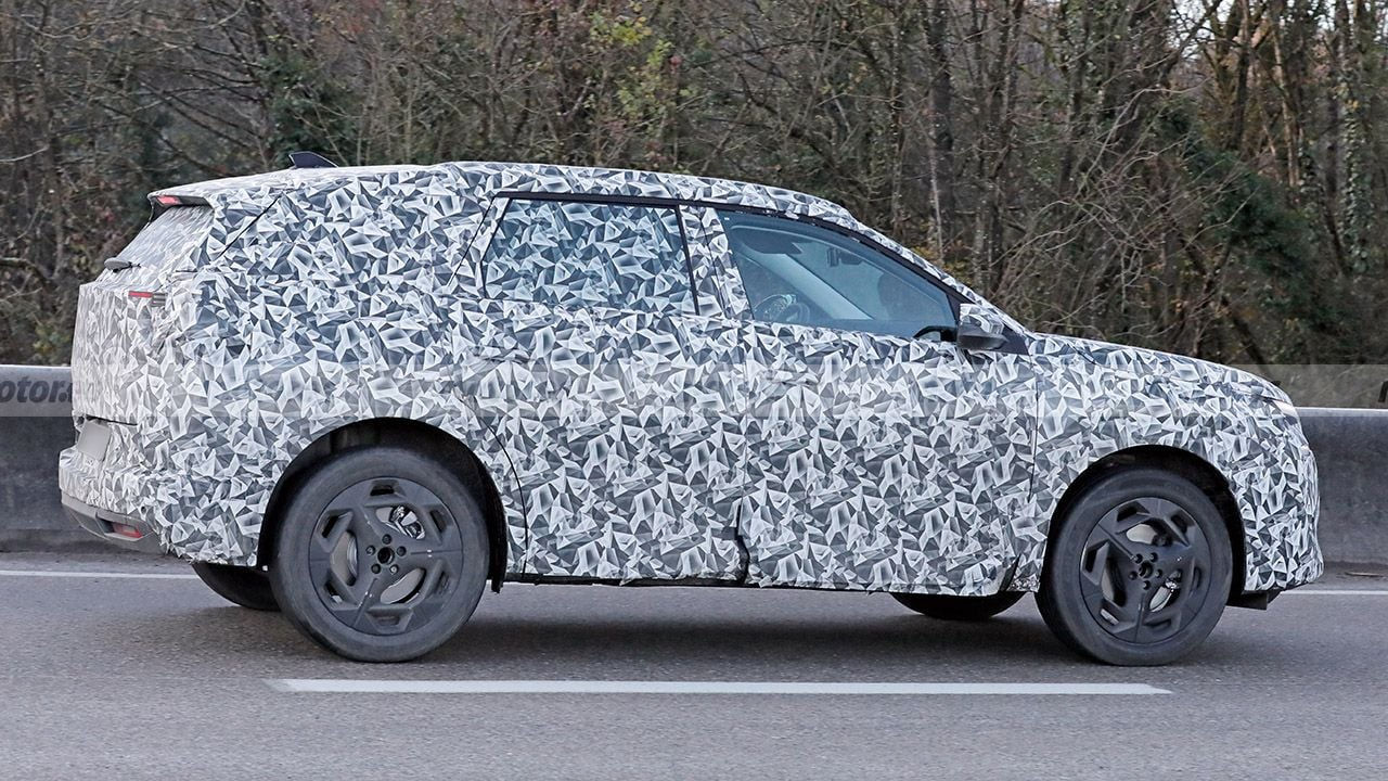 Le futur Citroën C5 Aircross en phase de tests