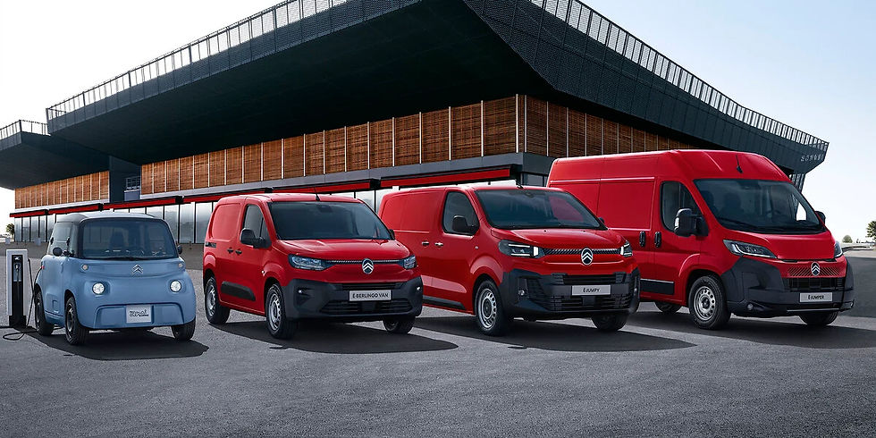 La gamme électrique Citroën