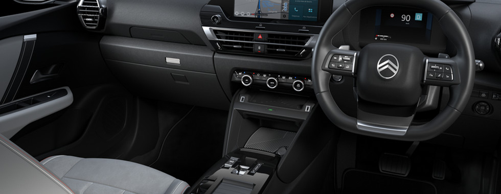 Citroën C4 intérieur clair