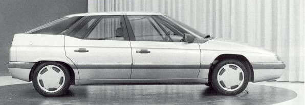Genèse de la Citroën Xm
