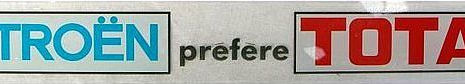 Citroën préfère Total depuis 50 ans