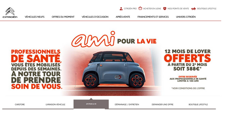 Citroën lance l'opération "AMI pour la vie"