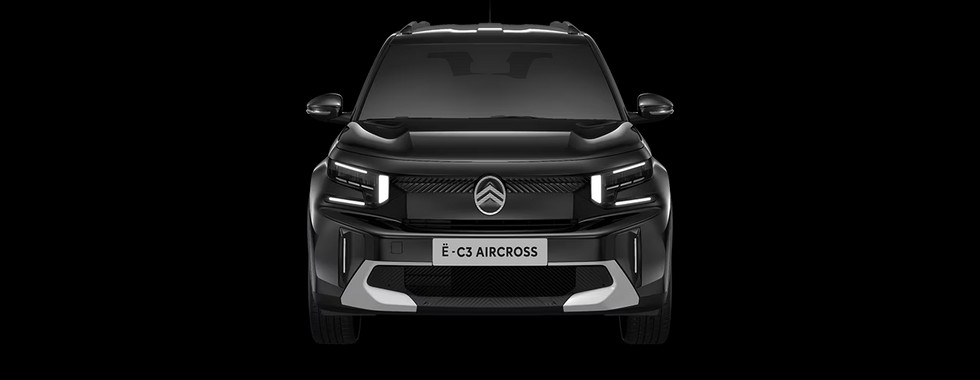 Le nouveau Citroën C3 Aircross 2024 en finition You Pack Plus dans une teinte noir
