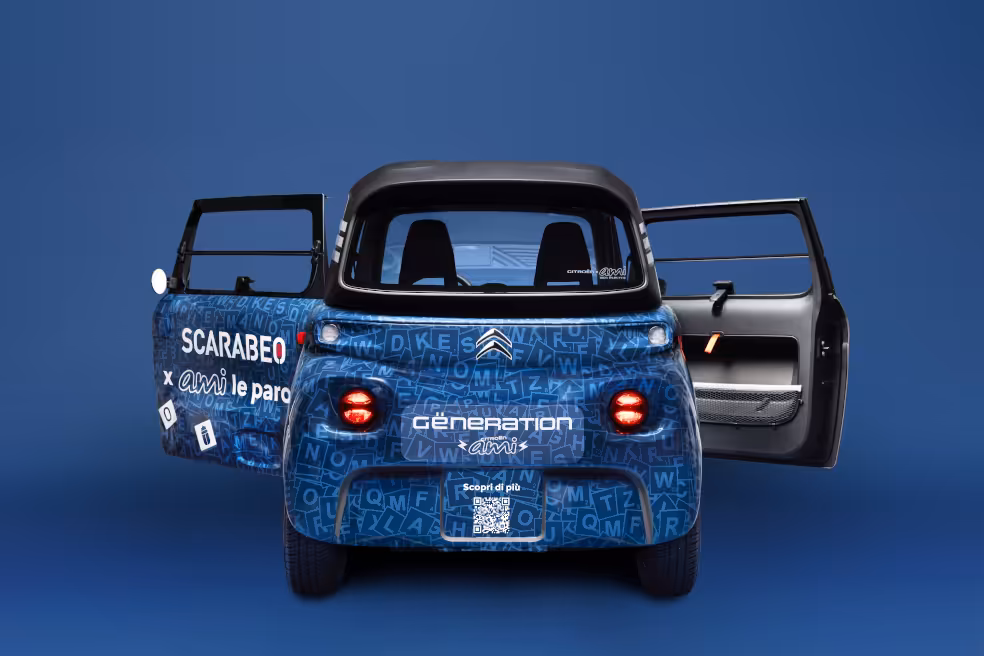 La Citroën AMi à la Milan Week 2025