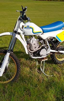 Latest build from HusqvarnaMan - Husqvarna twin shock motocross bike