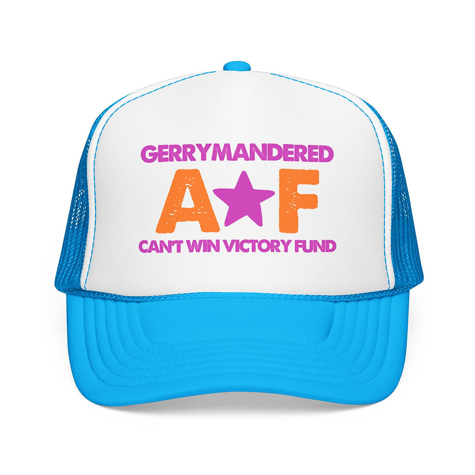 Thumbnail: Gerrymandered AF Foam Trucker Hat