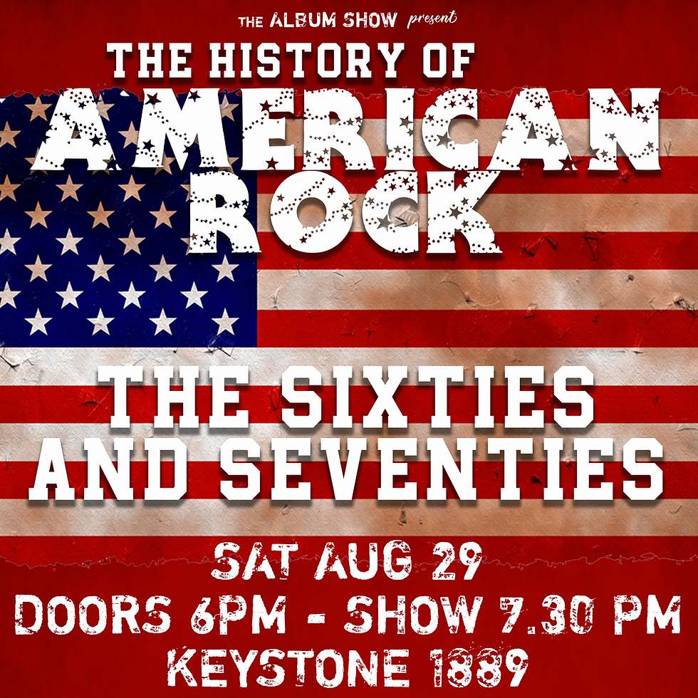 The History of American Rock 60's and 70's