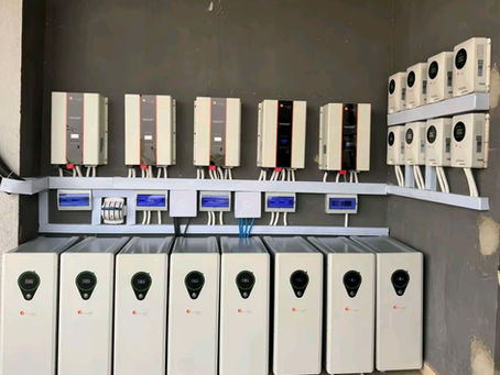 Say no to grid power failure, this massive Solar powered uninterruptable system will solve all your grid problems (done by Apex tech)