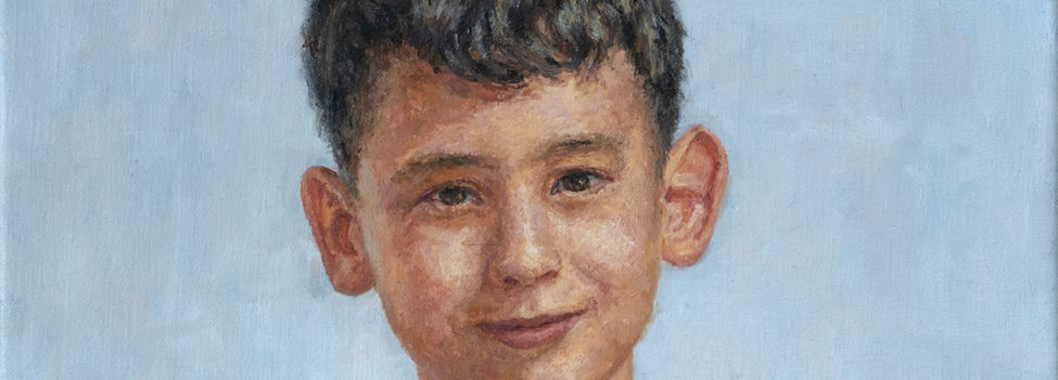 Jonathan, olie op linnen, 2022, 30x35