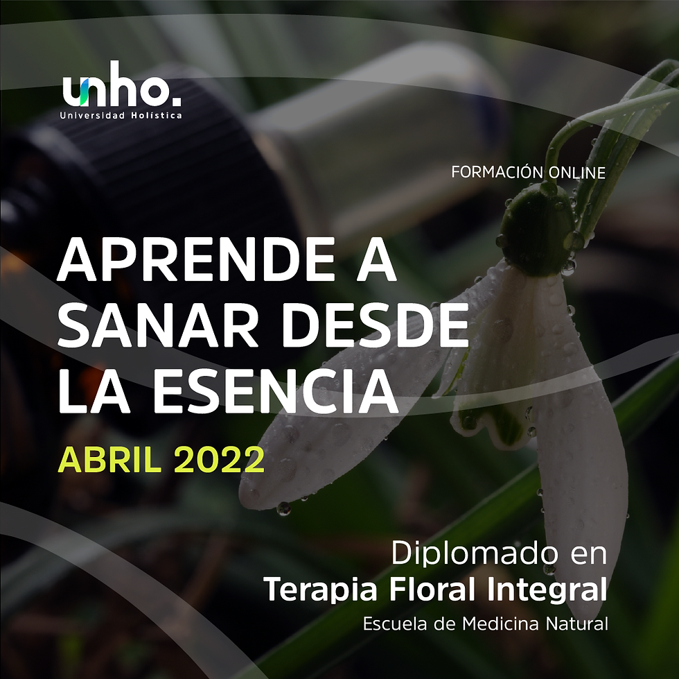 Diplomado en Terapia Floral Integral - Formato Intensivo