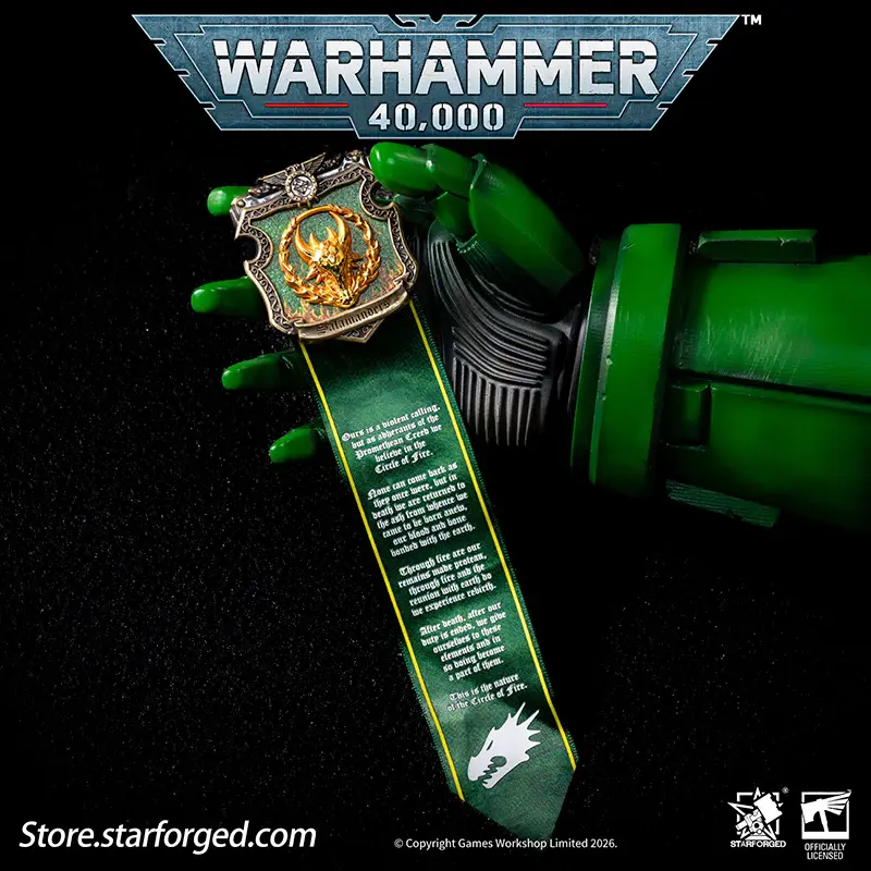Miniaturbild: Salamanders Promethean Creed Scroll Seal  Warhammer 40000