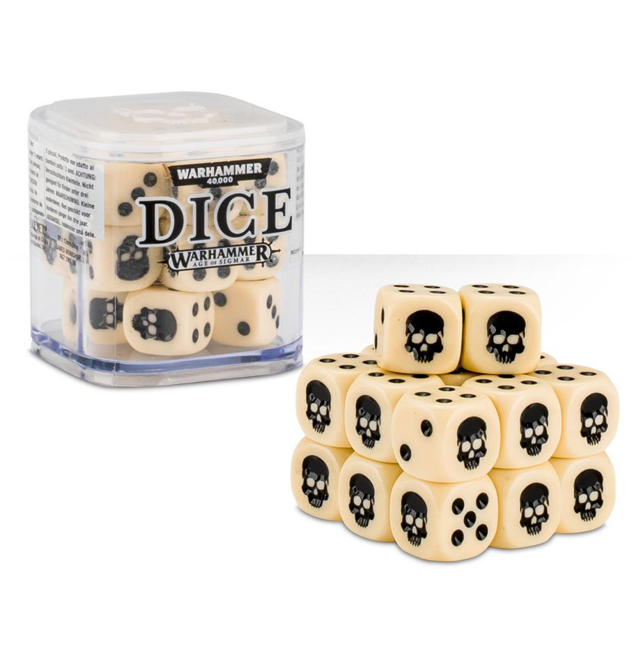Dice Cube weiss