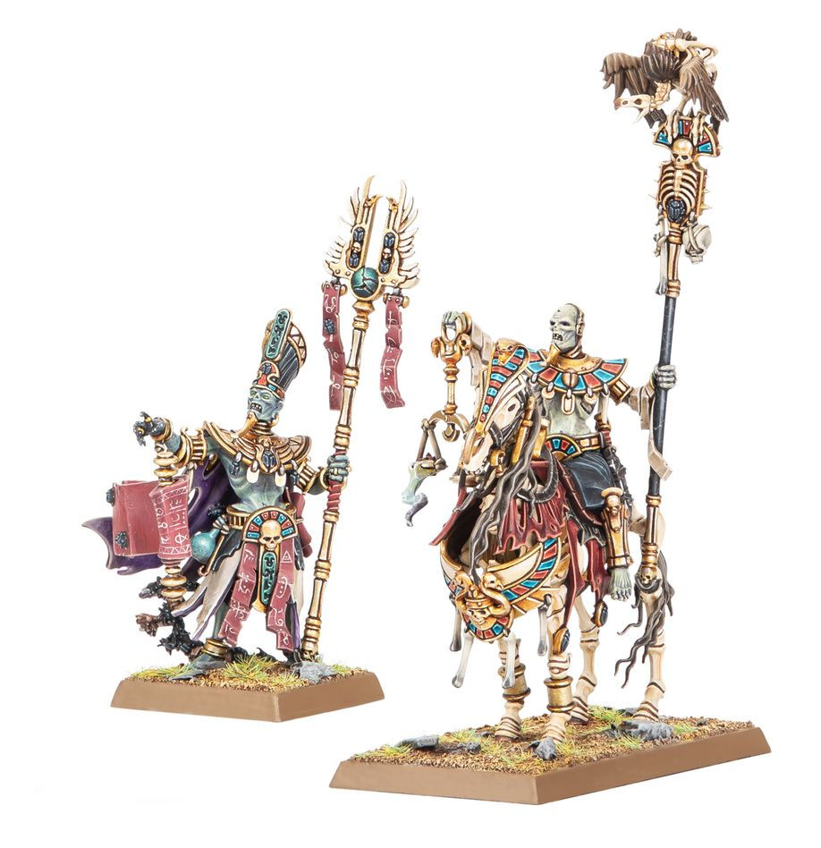 Miniaturbild: Liche Priests Tomb Kings of Khemri Warhammer The Old World