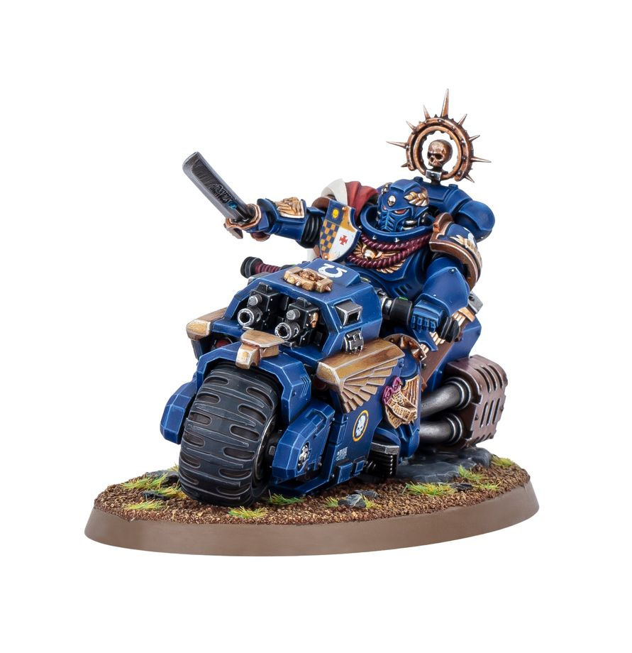 Miniaturbild: Captain on Bike Space Marines Warhammer 40000