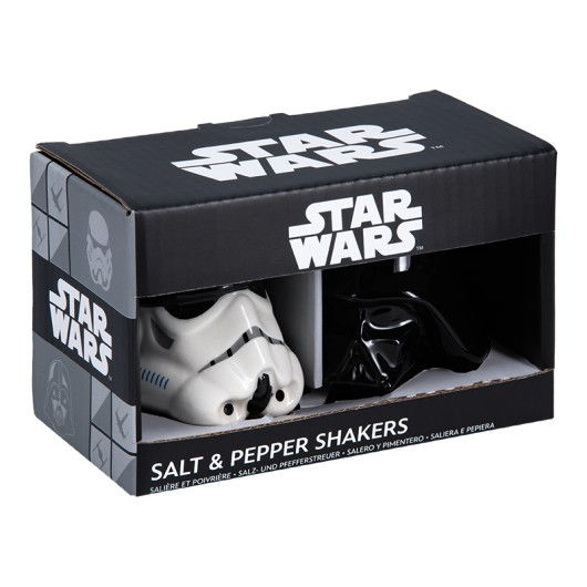 Miniaturbild: Salz - und Pfefferstreuer Darth Vader und Stormtrooper Star Wars