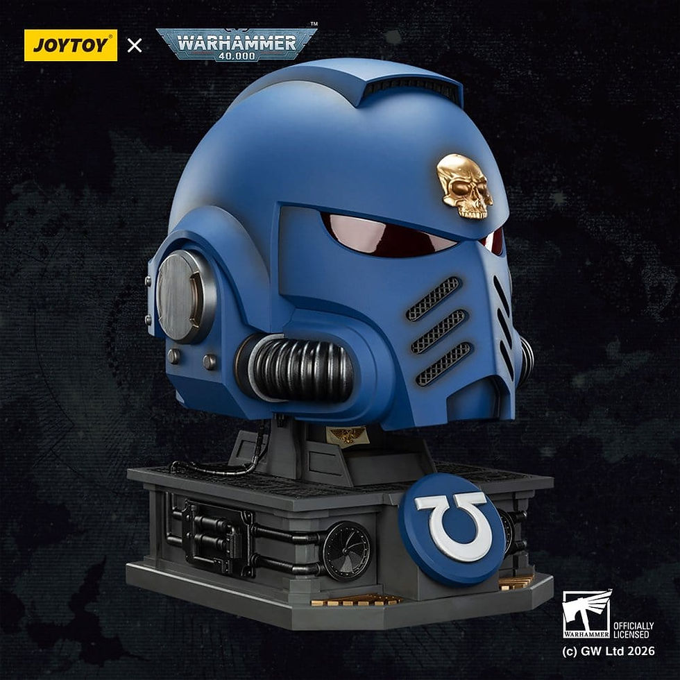 Miniaturbild: Captain MkX Helmet & Display Stand Ultramarines Warhammer 40000