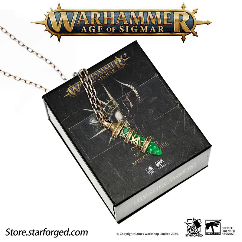 Miniaturbild: Skaven Warpstone Kupferhalskette Warhammer40000