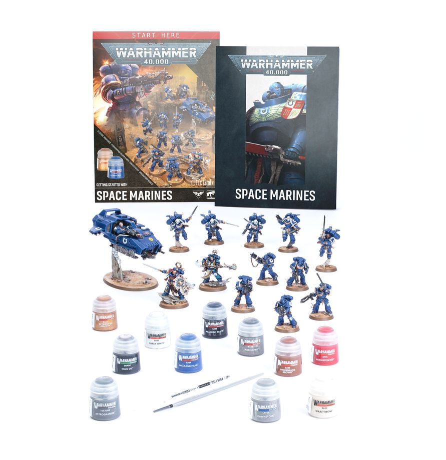 Space Marines Getting Starting with Warhammer 40000