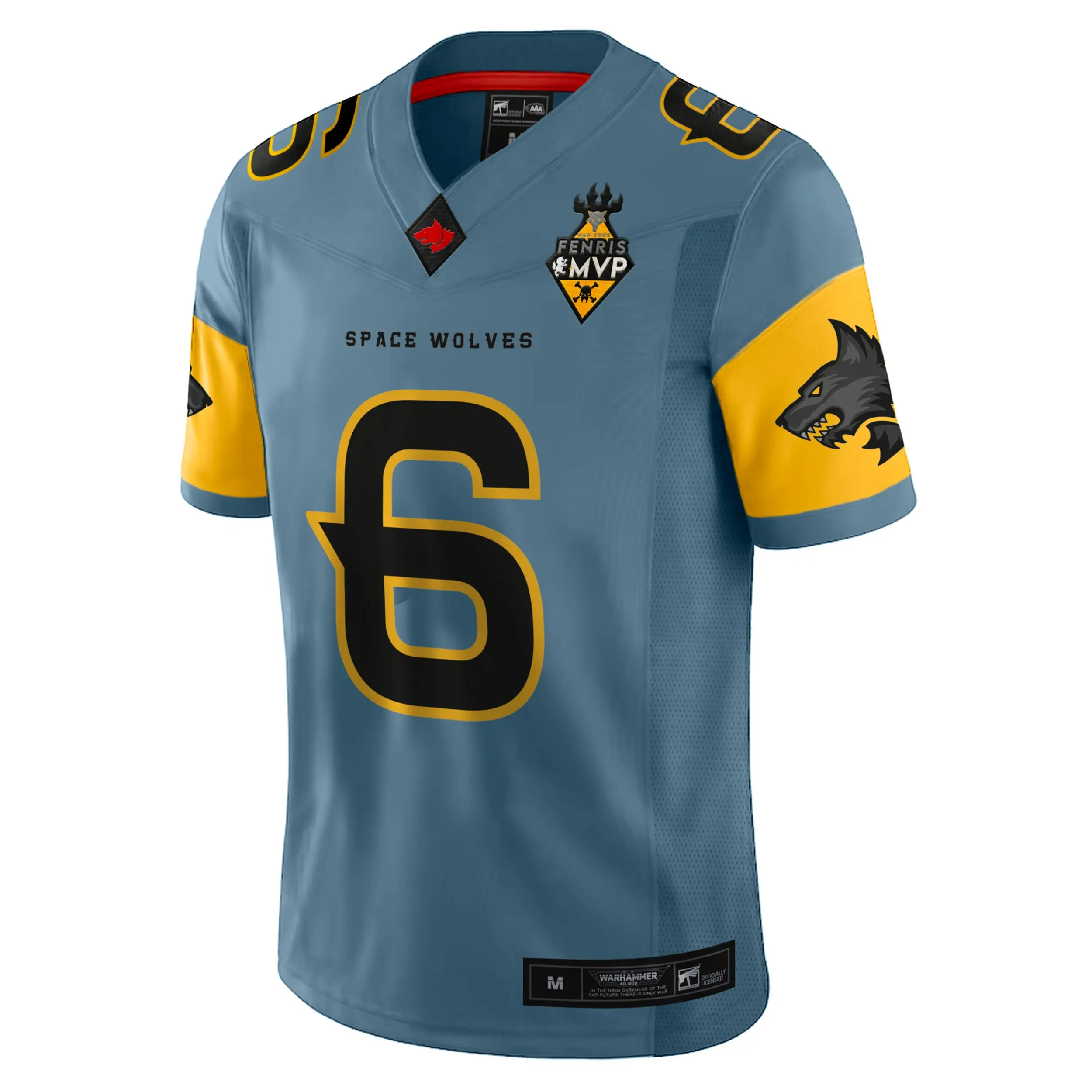 Sporttrikot Space Wolves Warhammer 40000 Größe S