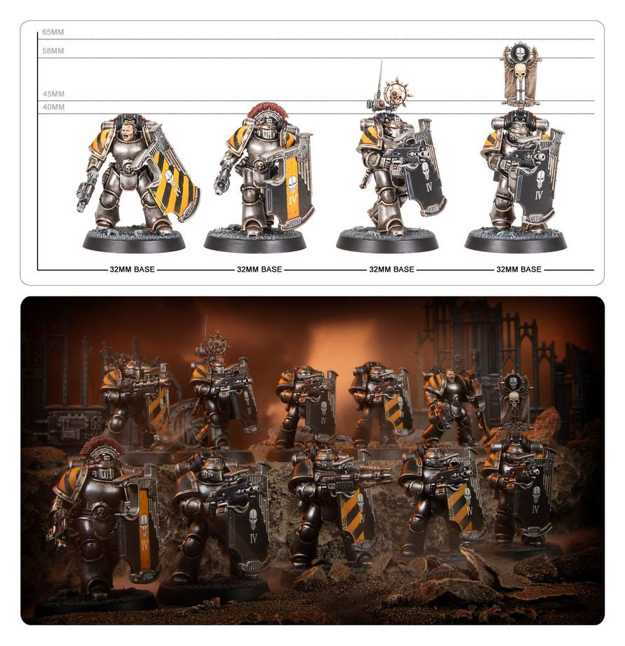 Miniaturbild: MKIII Breacher Squad Warhammer The Horus Heresy