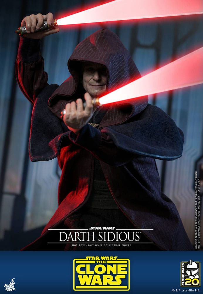 Miniaturbild: Darth Sidious Star Wars von Hot Toys