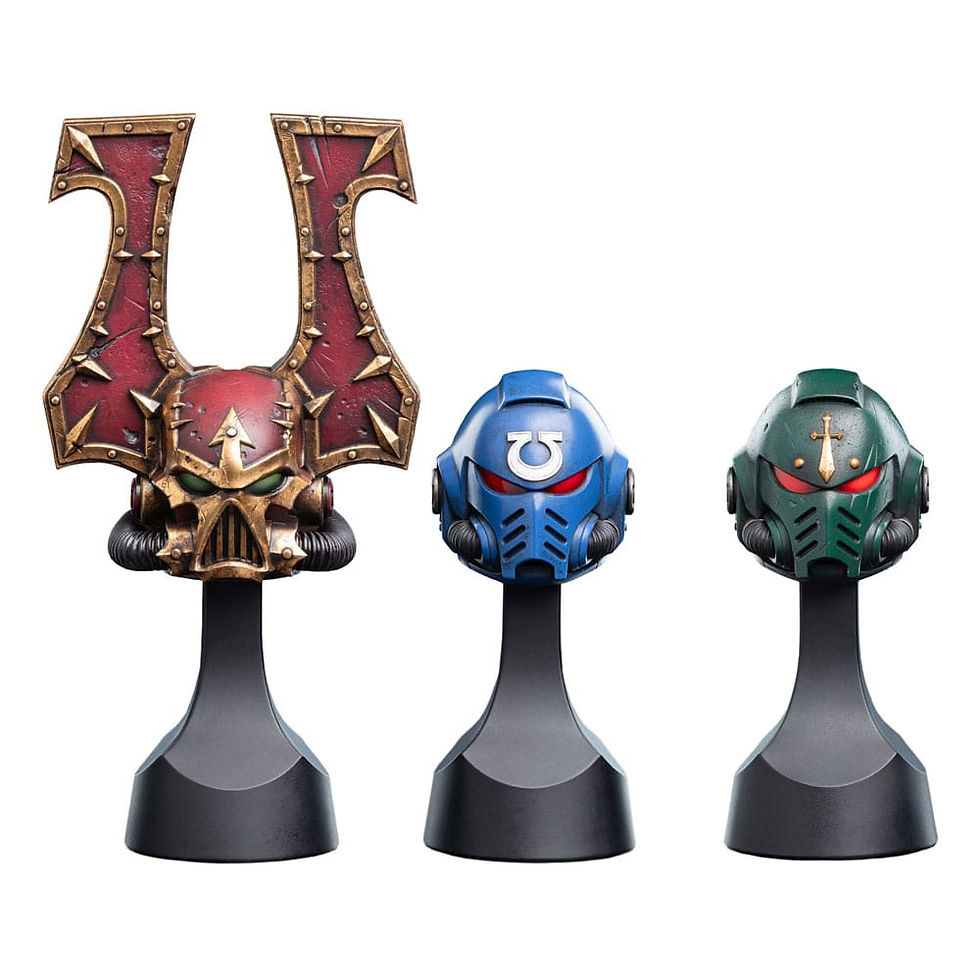 Miniaturbild: Warhammer 40,000 Replik 1/4 Dark Angels Helm 12 cm