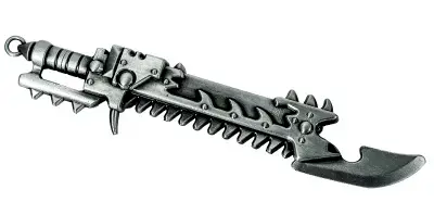Flaschenöffner Chaos Chainsword von Warhammer 40000