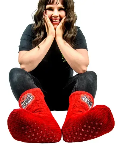 Miniaturbild: Rote Squig Socken von Warhammer 40000
