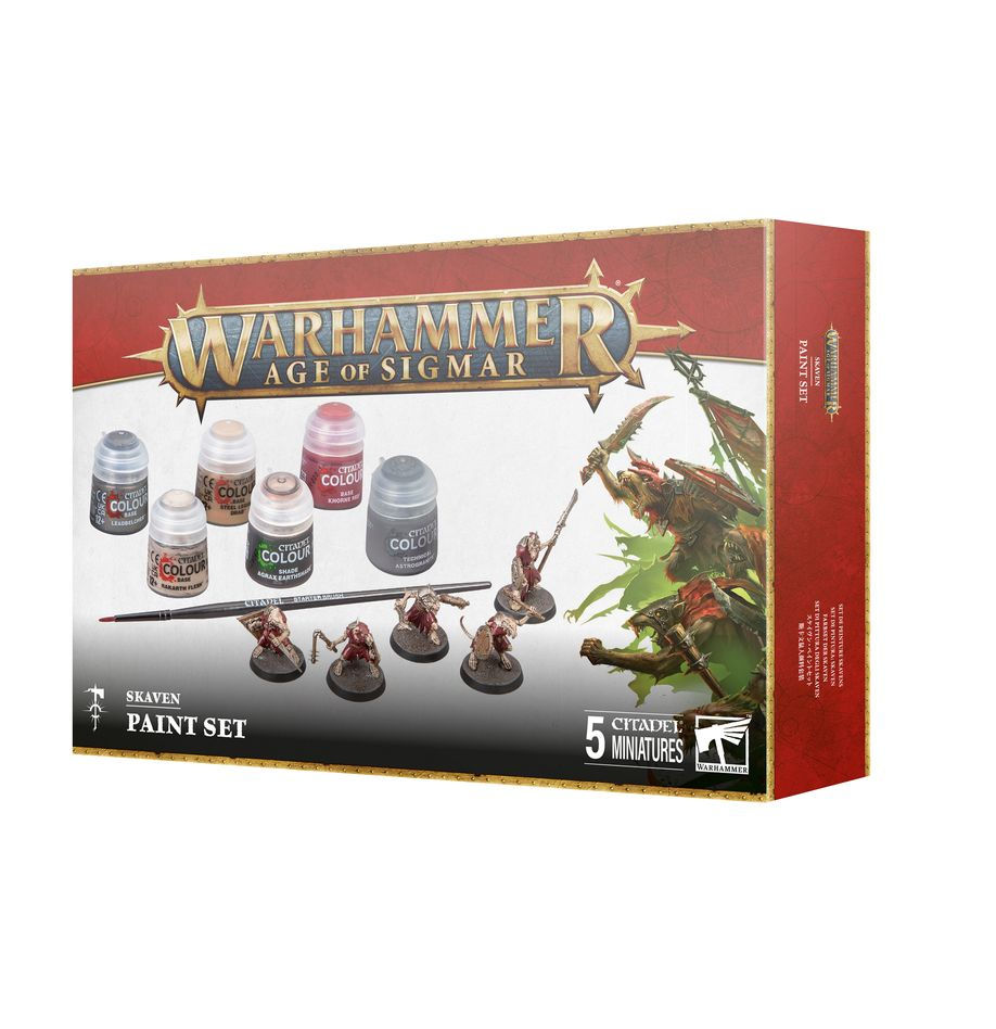 Skaven Paint Set Age of Sigmar Warhammer