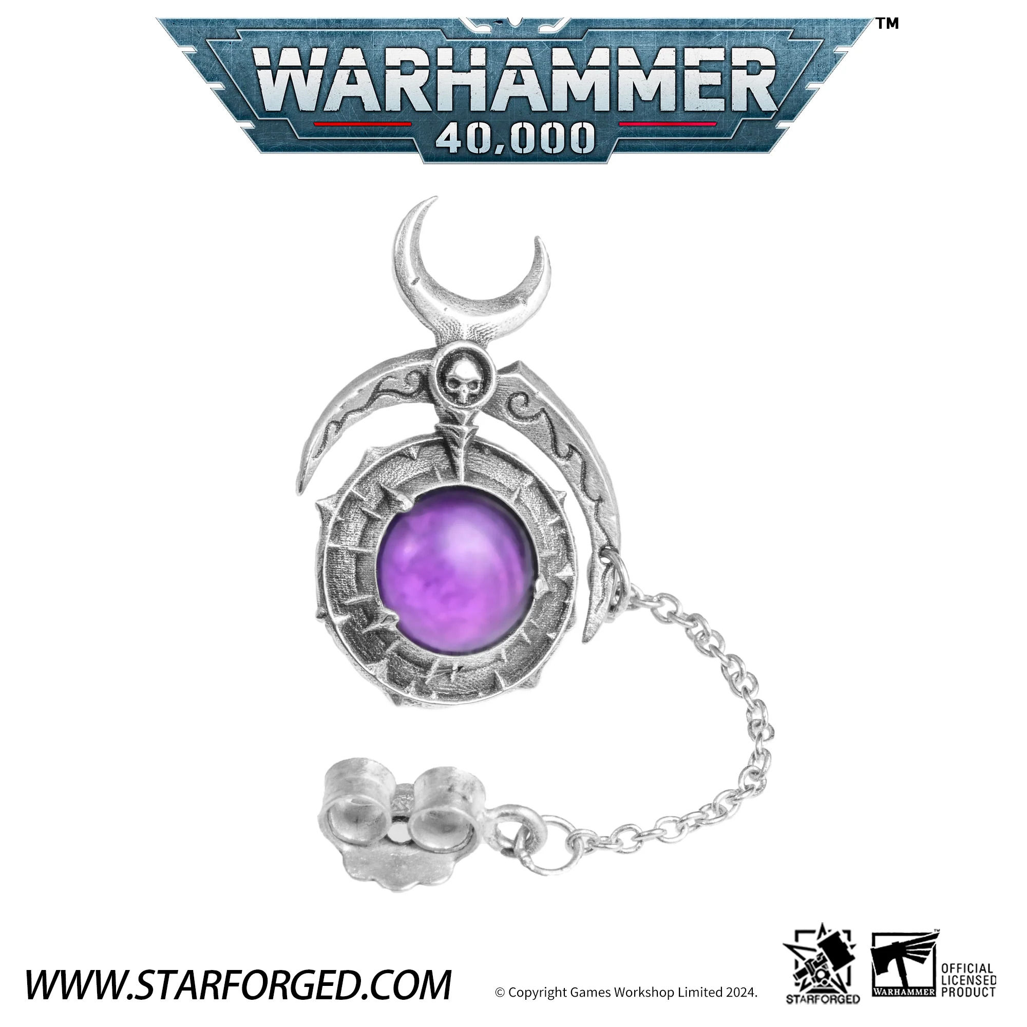 Fane of Slaanesh Ohrring Warhammer 40000