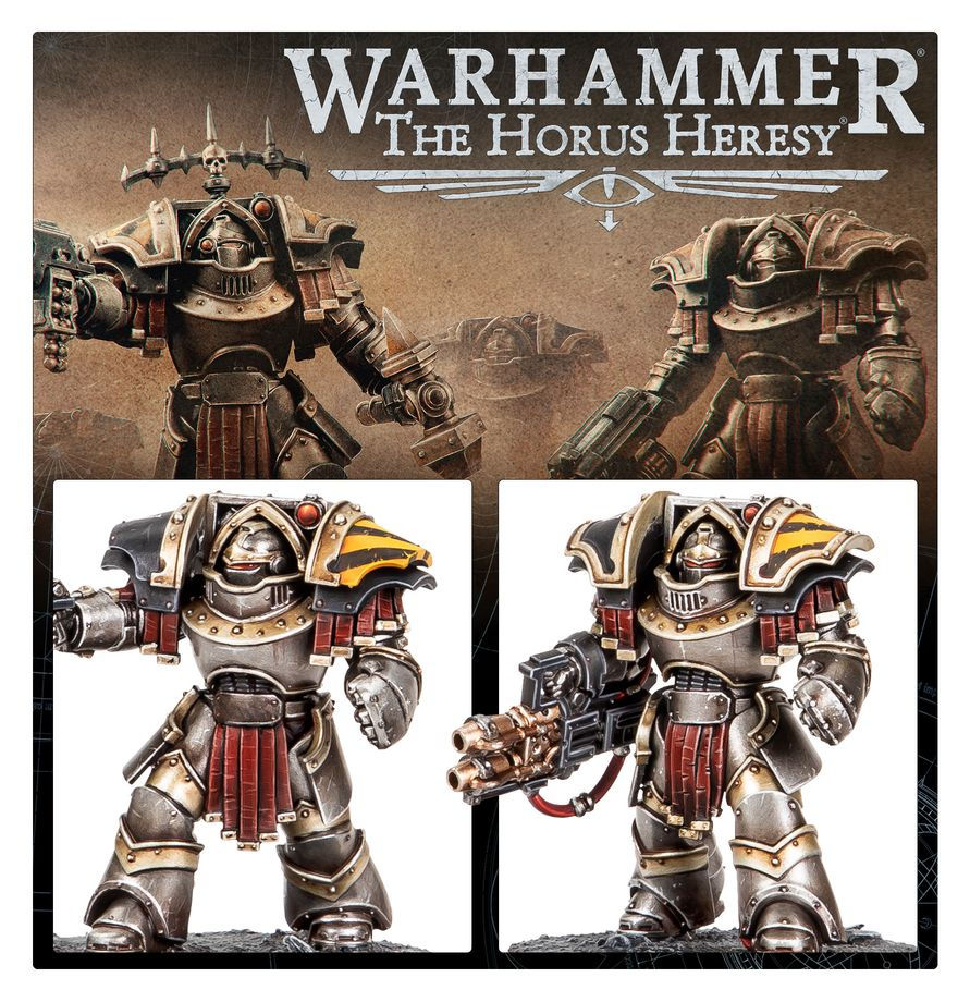 Miniaturbild: Cataphractii Terminators with Combi-Bolter Warhammer The Horus Heresy