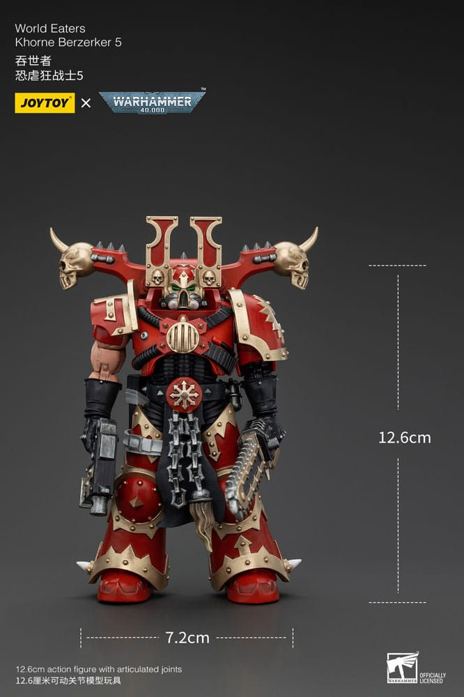 Miniaturbild: Khorne Berzerker 5 World Eaters Sammlerfiguren Warhammer 40000