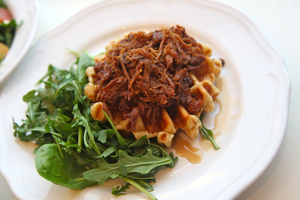 Pulled Pork Waffle