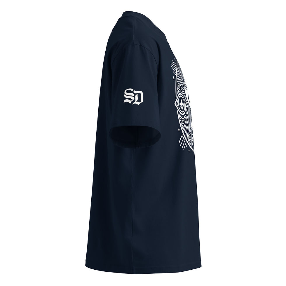 Thumbnail: SIP organic oversized high neck t-shirt