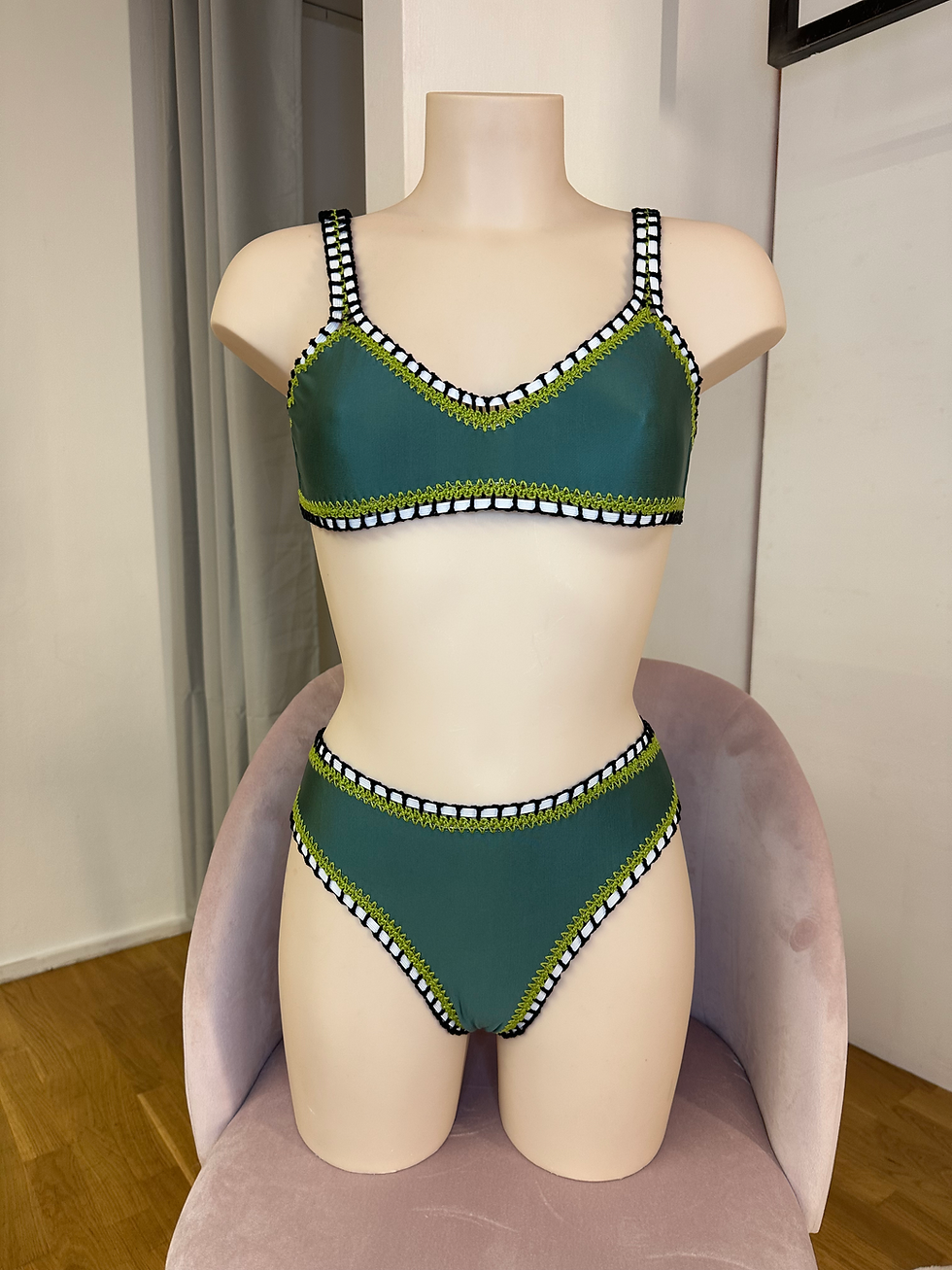 Miniatura: Costume Crochet reversibile