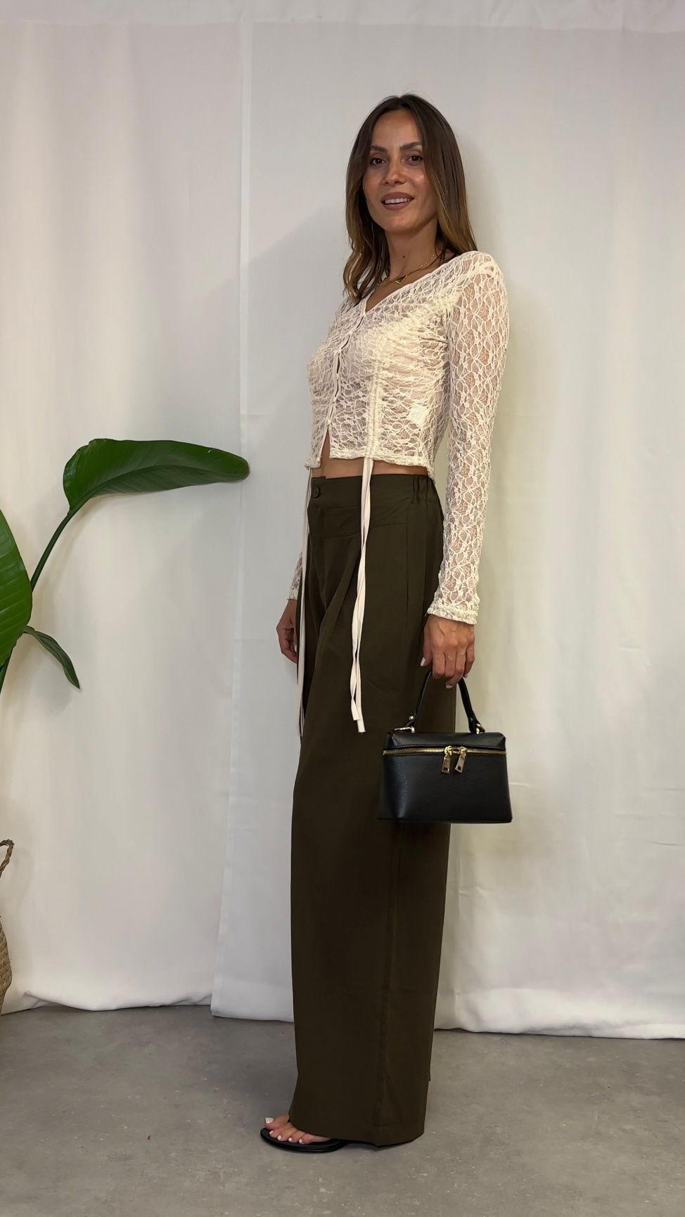 Miniatura: Pantalone misto lino