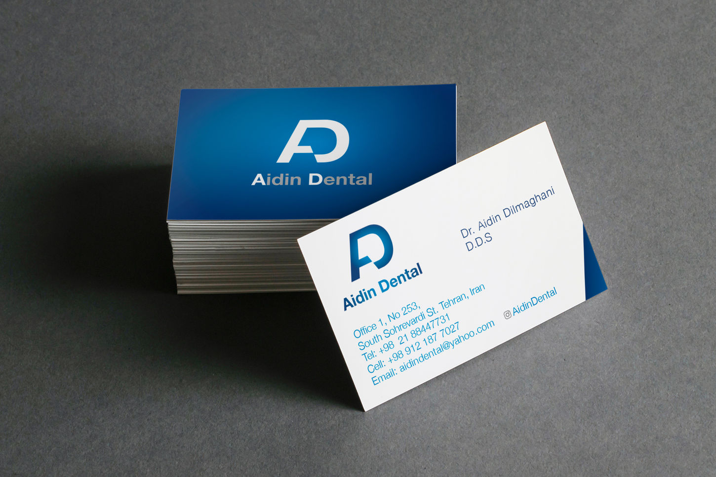 Dentist branding designed meem studios