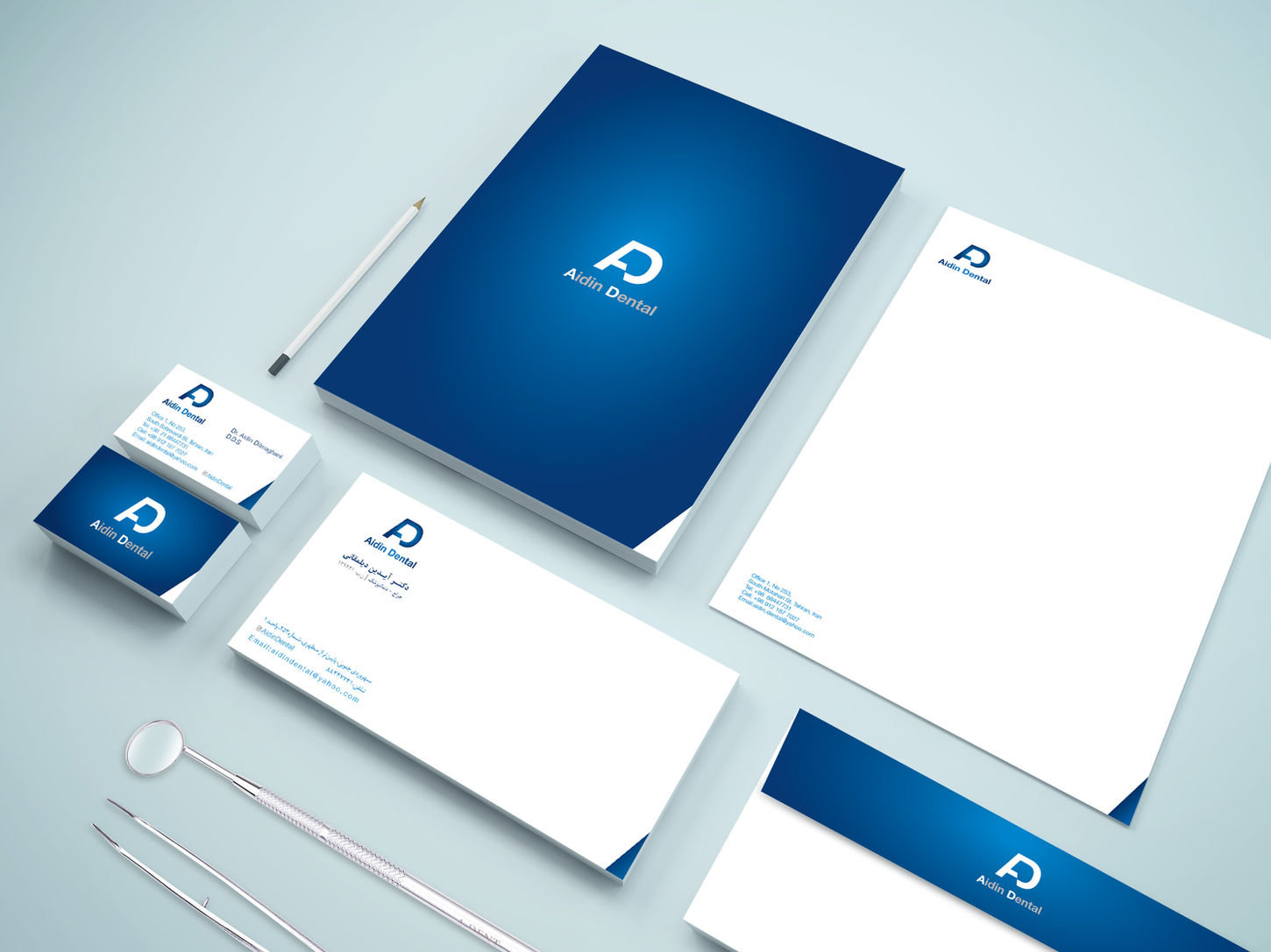 Dental clinic branding designed by meem studios