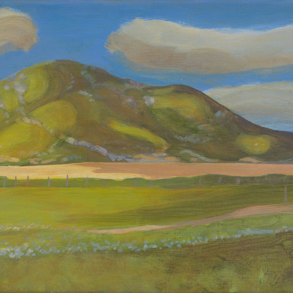 Sunlit Hills, Harris Scotland'  