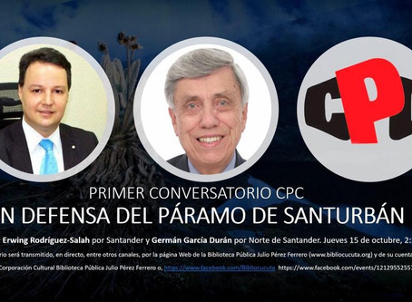 Hoy, conversatorio CPC en defensa del páramo de Santurbán