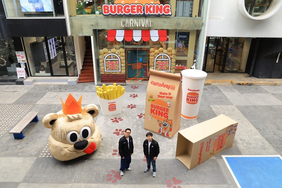"เบอร์เกอร์คิง X Carnival" เปิดตัวแคมเปญ "BURGER KING MEETS CARNIVAL"