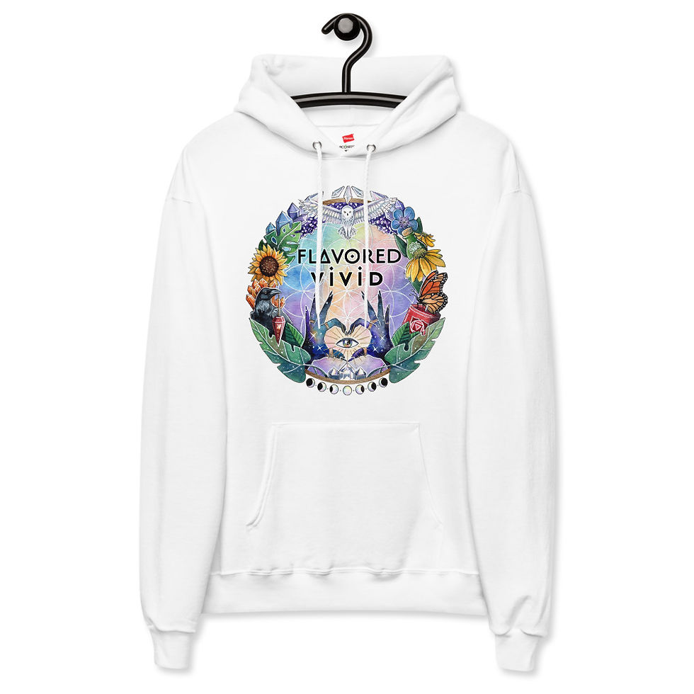 Thumbnail: Unisex fleece hoodie