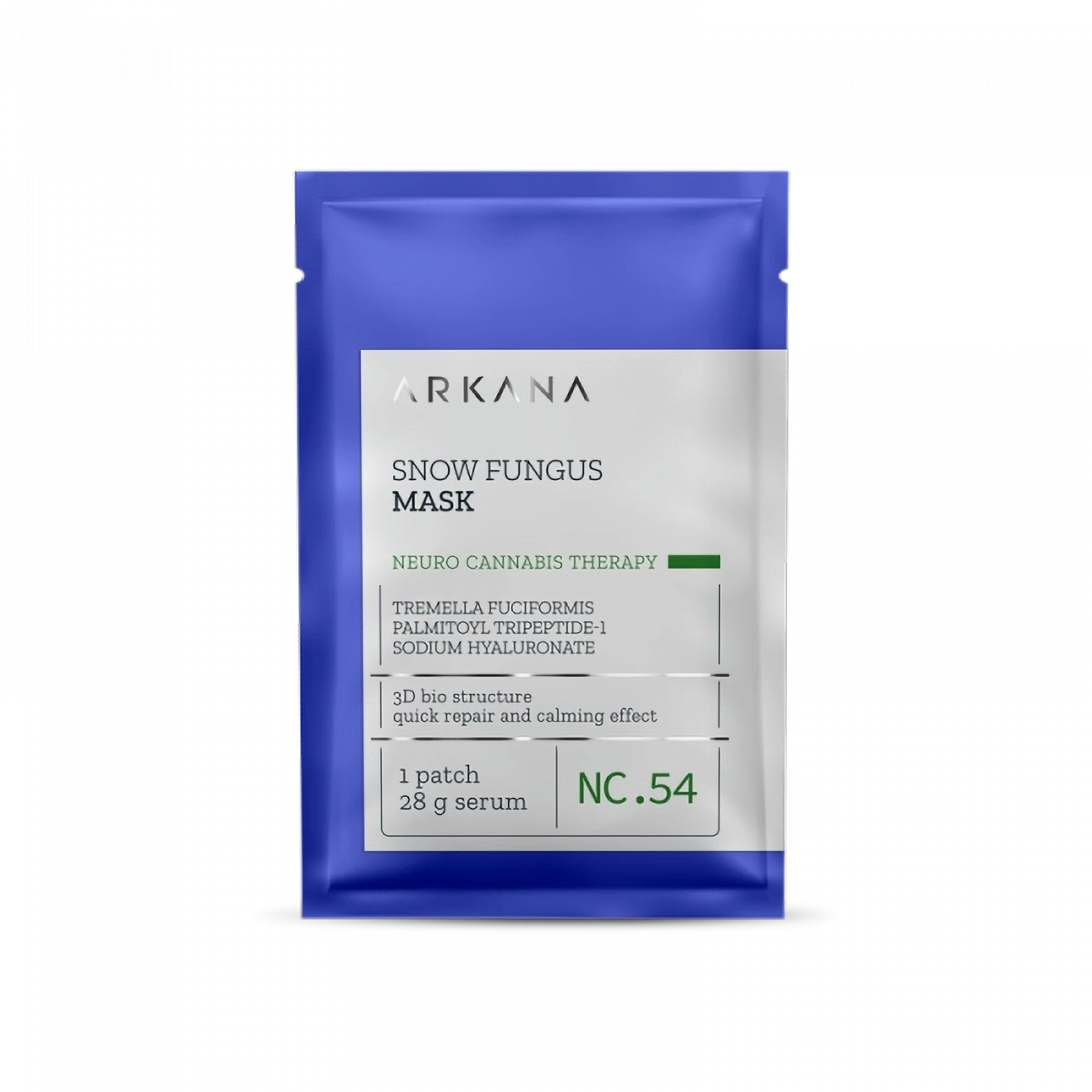 arkana snow fungus mask - hautberuhigende maske