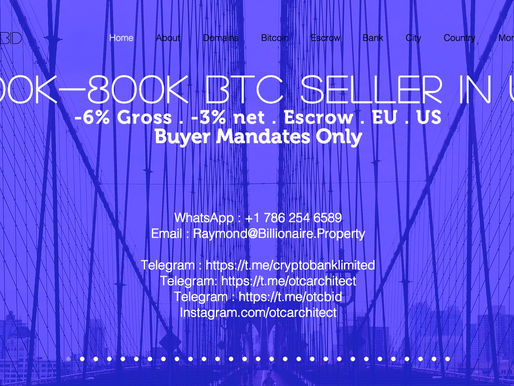 OTCbid - Analyst: Crypto Markets Will Plunge After Bitcoin (BTC) Begins Making Bigger Moves