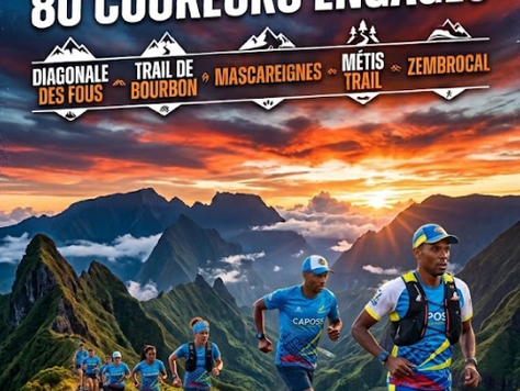 Grand Raid 2026 : 80 capossiens prêts à faire vibrer les sentiers de La Réunion !