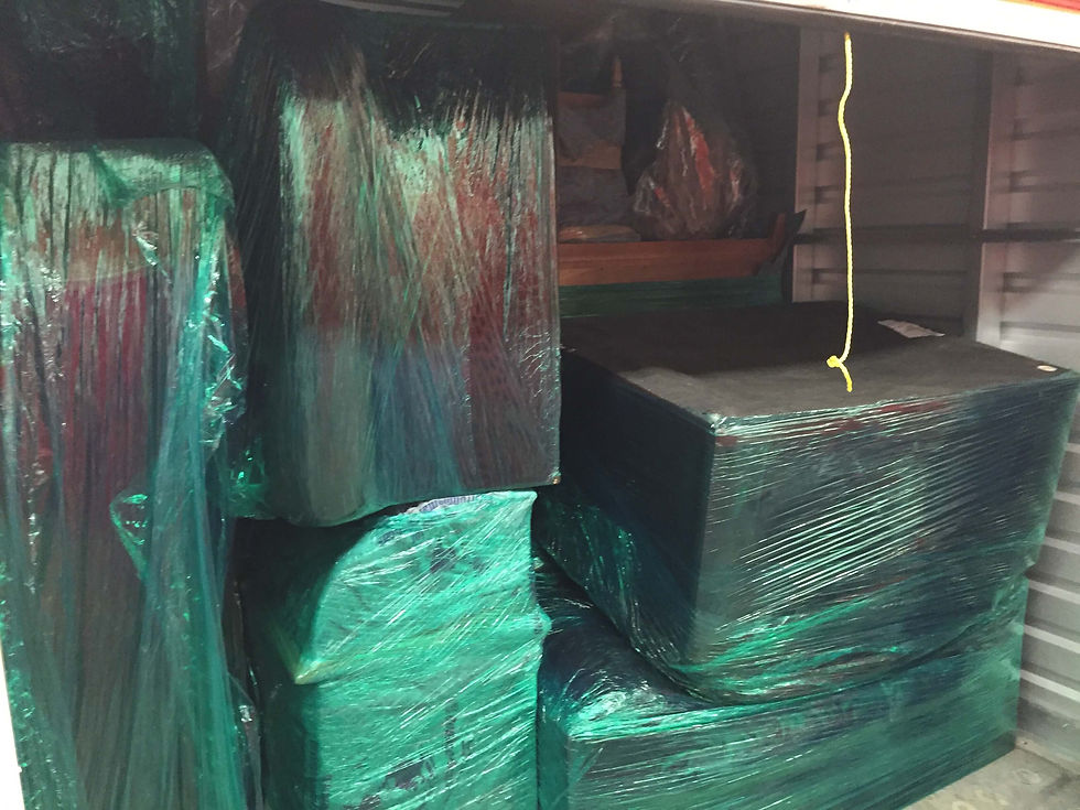 furniture wrapped